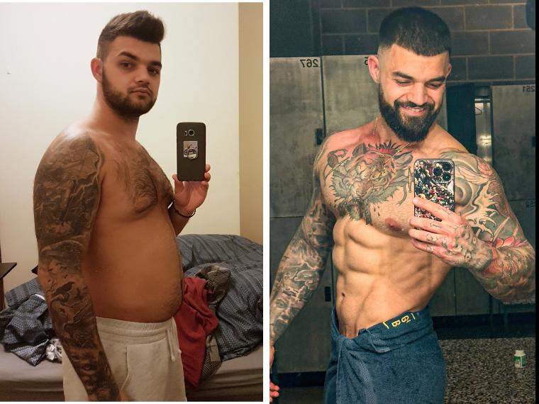 Personal trainer transformation